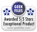 5-Star Exceptional Product award from Geek Files...Read reviews, free control download and free sample VB code